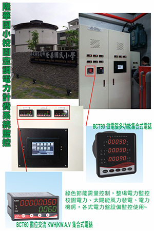 隆華國小校園空調電力計費系統監控